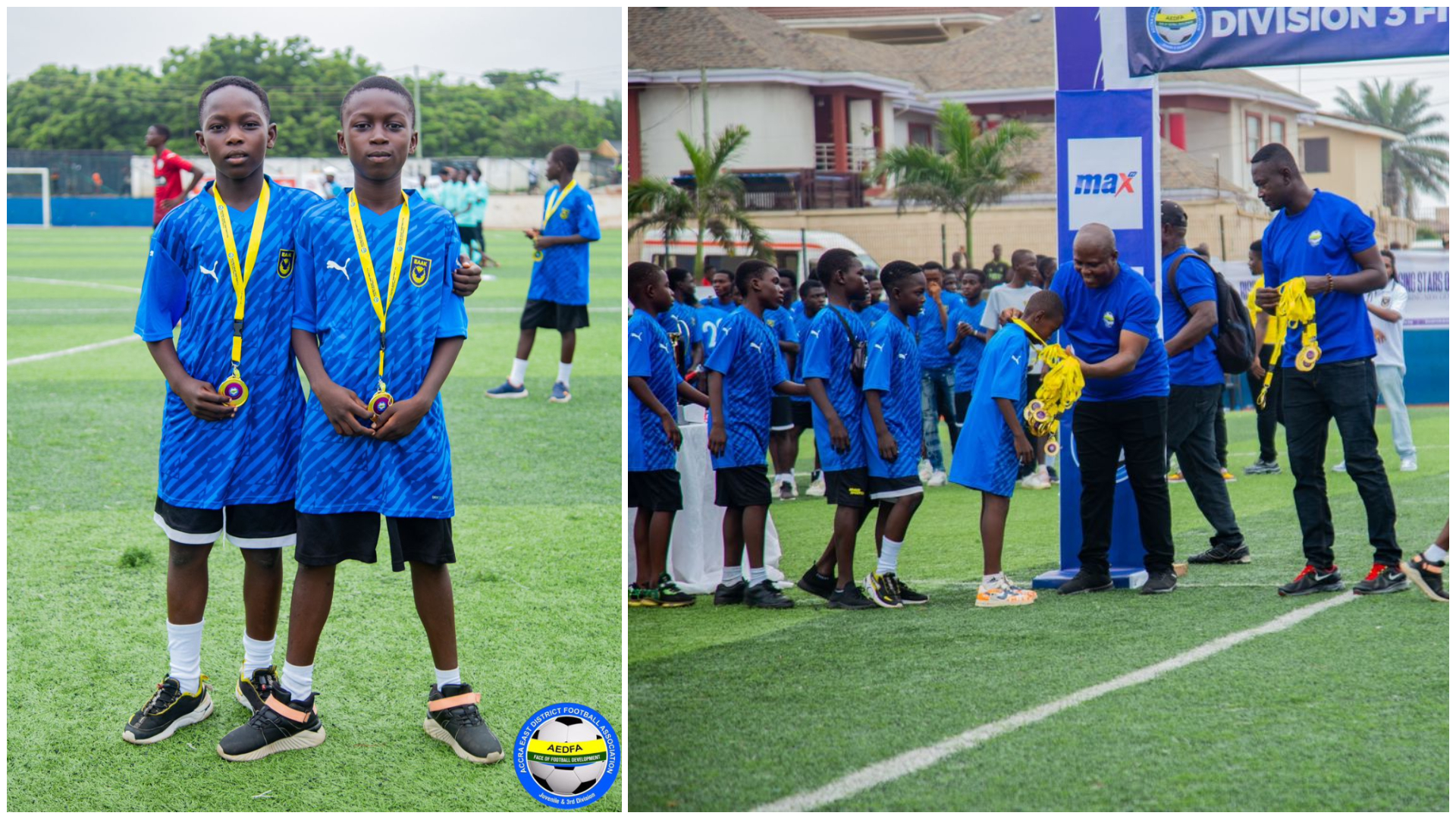 EAAK's Under 13, Accra East District Football Association Zone 3 championship.